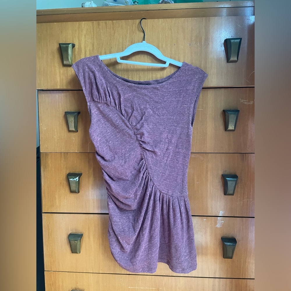 Deletta Fitted Tunic Length Top Y2K